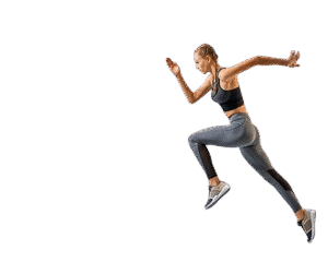 women sports bra and legging
